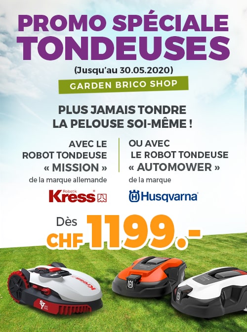 Robot tondeuse promo